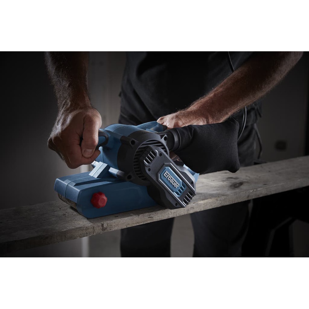 Slefuitor cu banda Erbauer EBS950, 950W, 350m/min, banda 76x533mm, sac praf