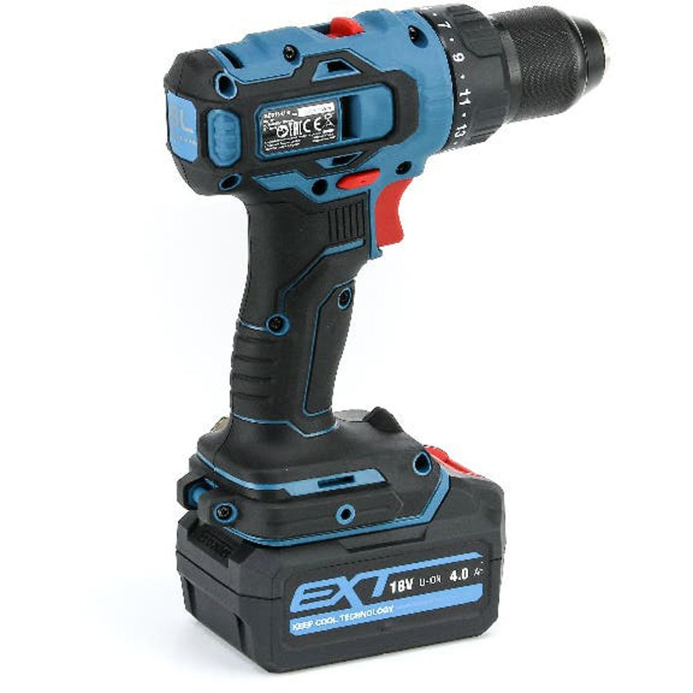 Masina de gaurit si insurubat (bormasina) Erbauer EDD18-Li-2, 18V, 4Ah, 1700rpm, 40nm