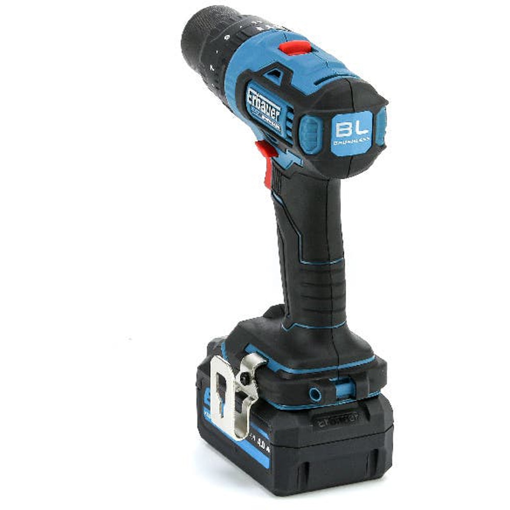 Masina de gaurit si insurubat (bormasina) cu percutie Erbauer ECD18-Li-2, 18V, 4Ah, 1700rpm, 50nm