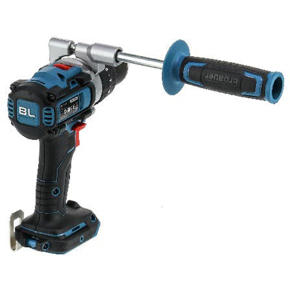 Masina de gaurit si insurubat cu percutie (bormasina) Erbauer ECDT18-Li-2, 18V, 2000rpm, 120Nm, fara acumulator