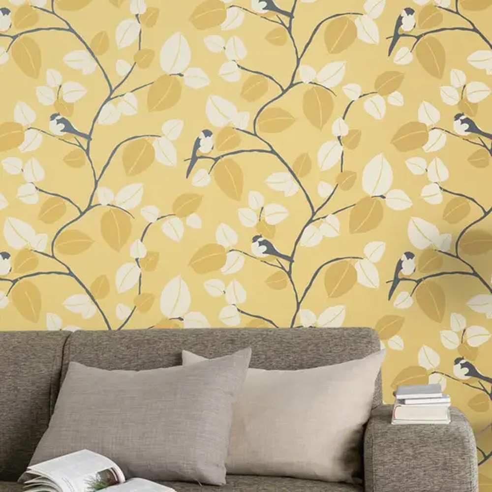 Tapet GOODHOME Mahot 100668127, alb-gri