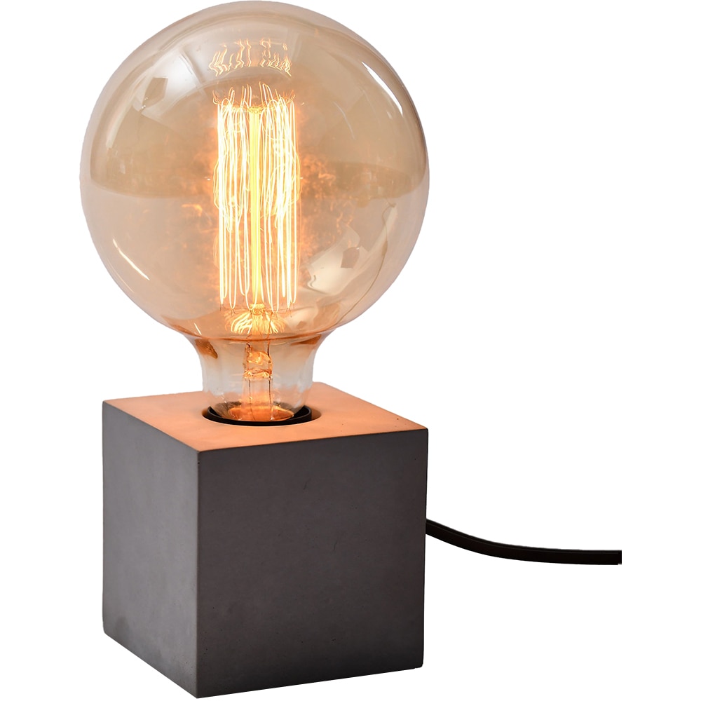 Veioza Qausuit GOODHOME, E27, 40W, IP20, gri