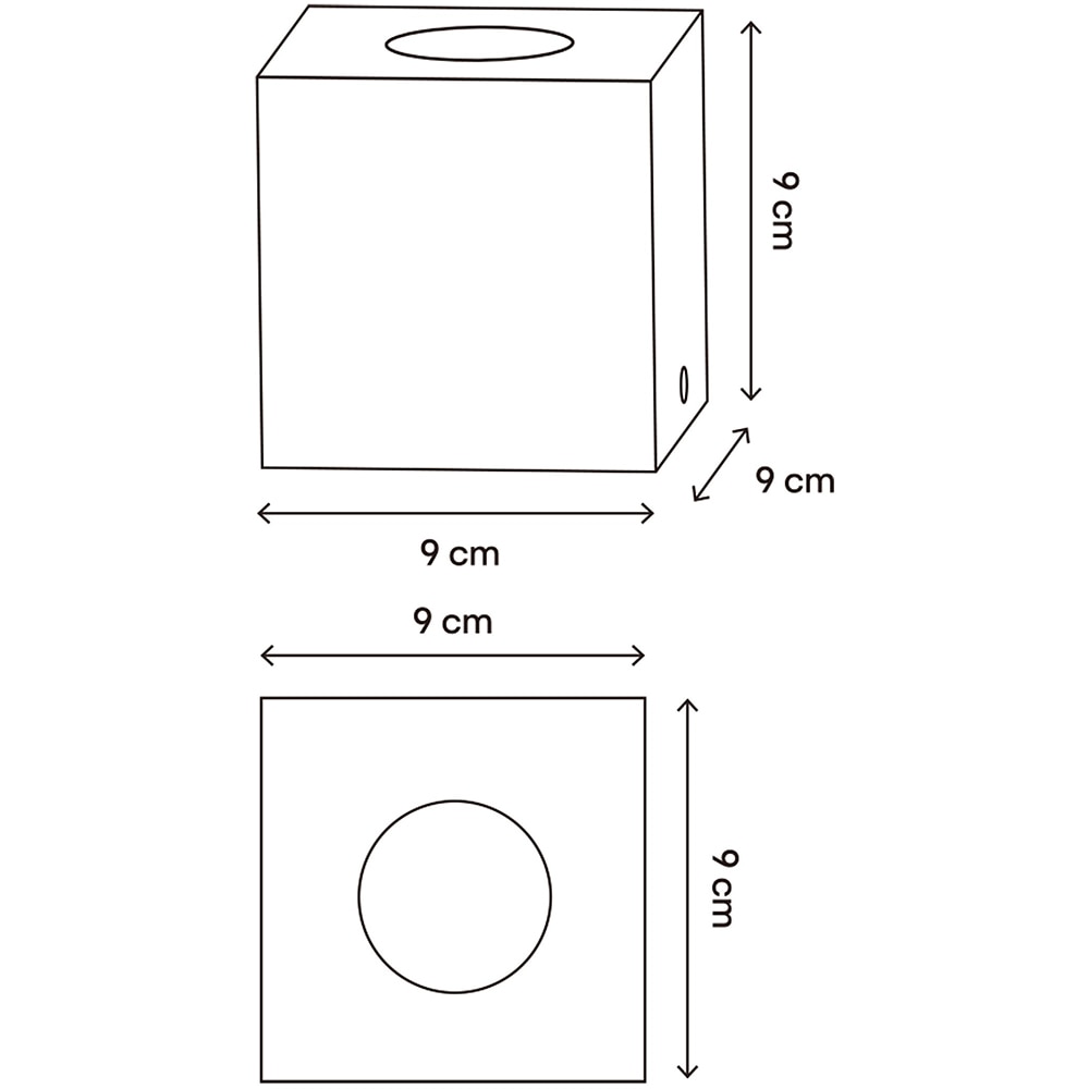 Veioza Qausuit GOODHOME, E27, 40W, IP20, gri
