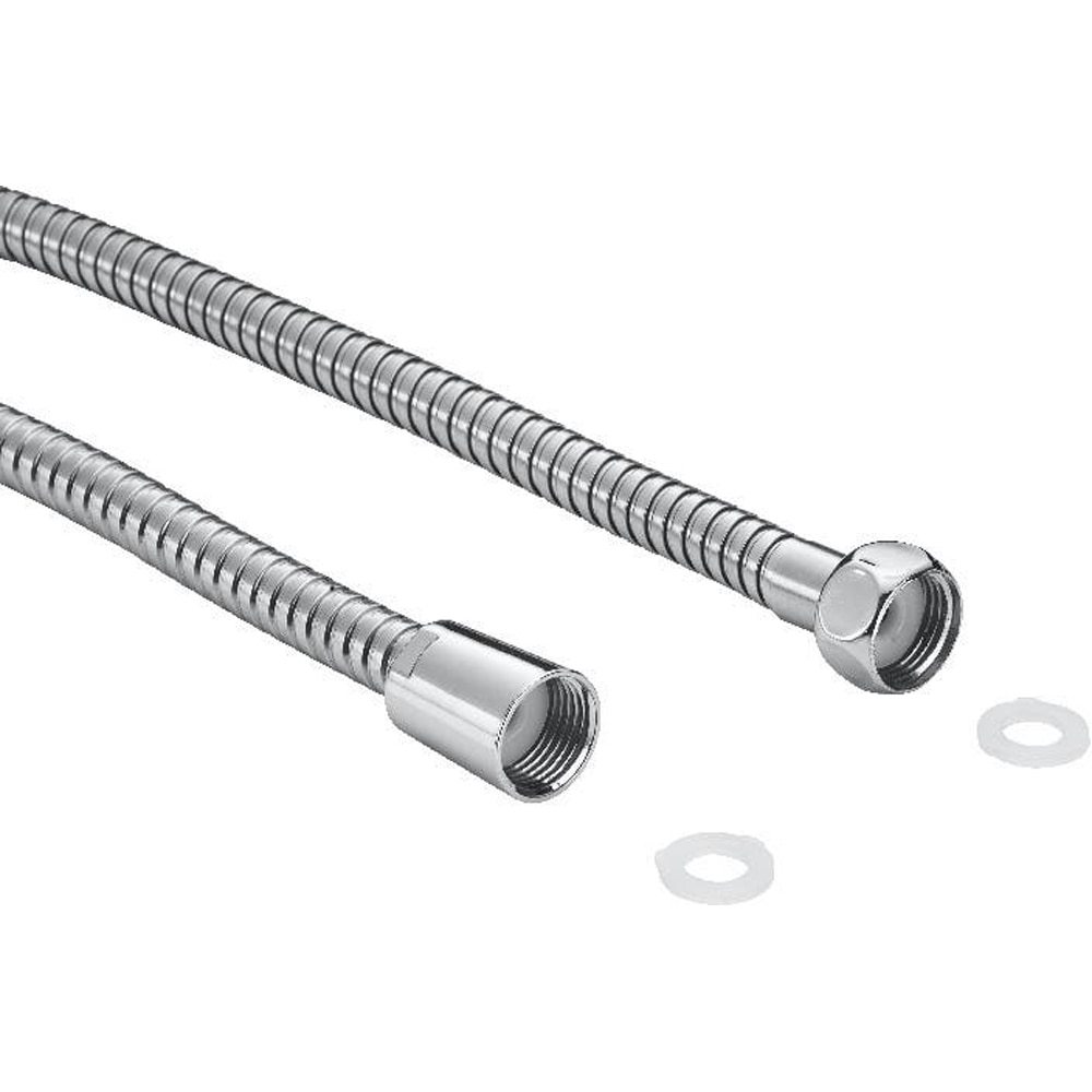 Furtun de dus 100668497, 2 m, argintiu