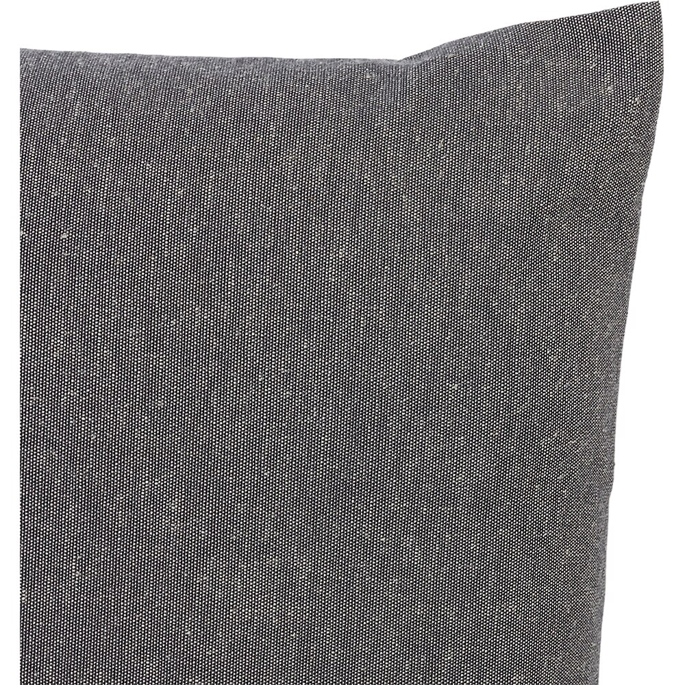 Perna decorativa Chambray, 35 x 35 cm, gri