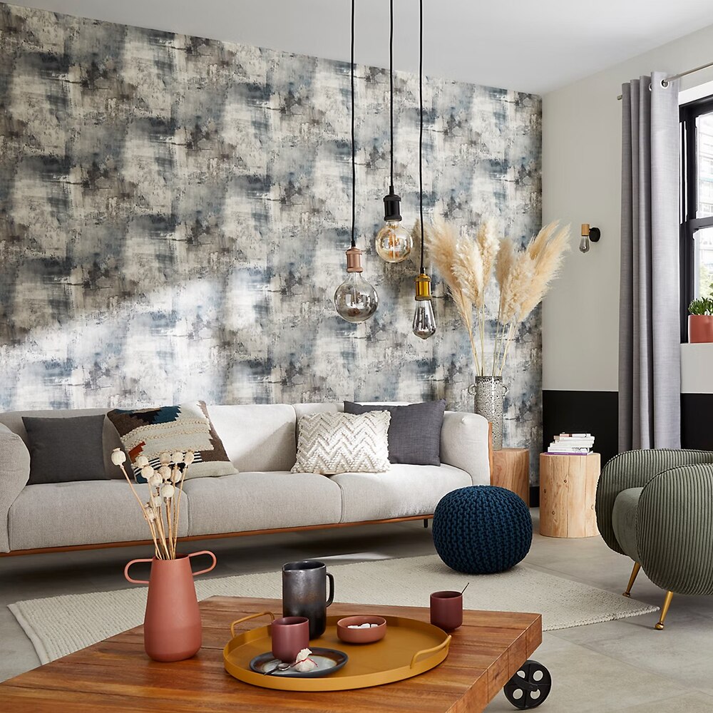 Perna decorativa Chambray, 35 x 35 cm, gri