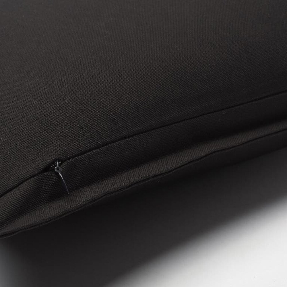 Perna decorativa Hiva, 45 x 45 cm, negru