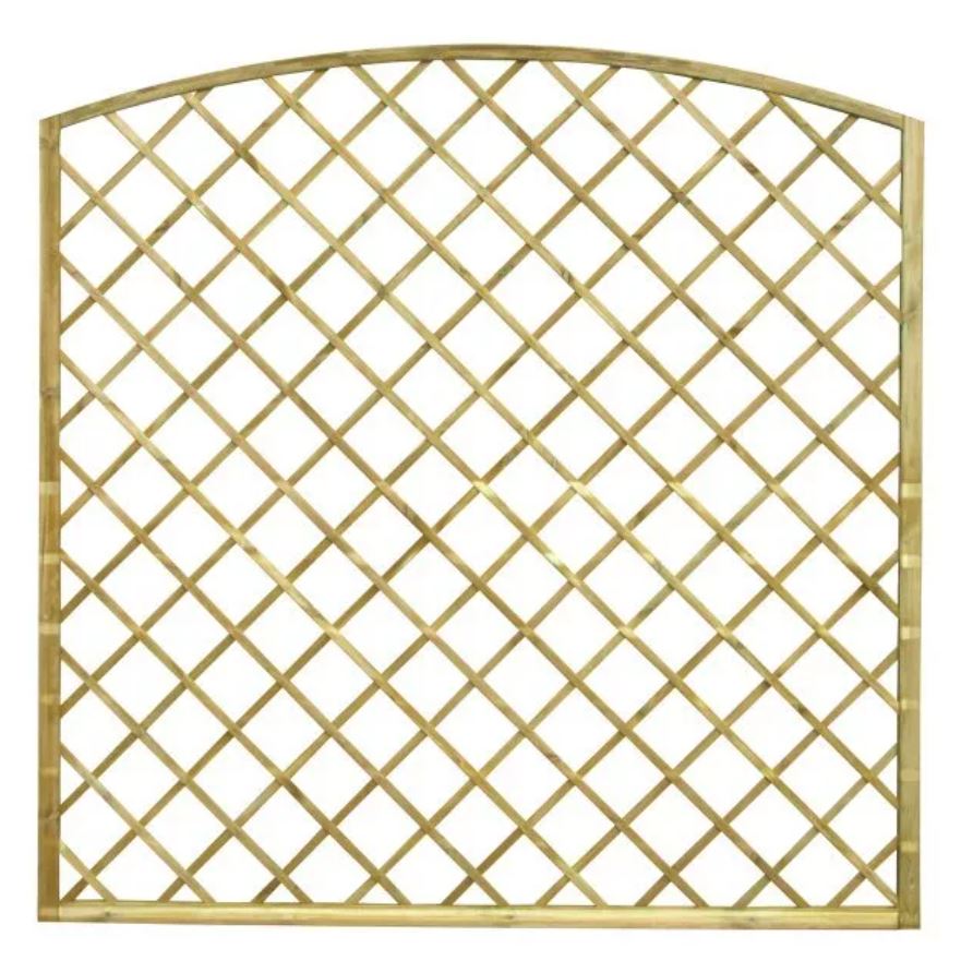 Spalier arcuit, lemn, 180 x 180 cm