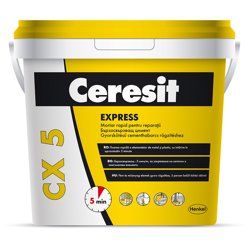 Mortar rapid reparatii CERESIT CX 5, 5 kg