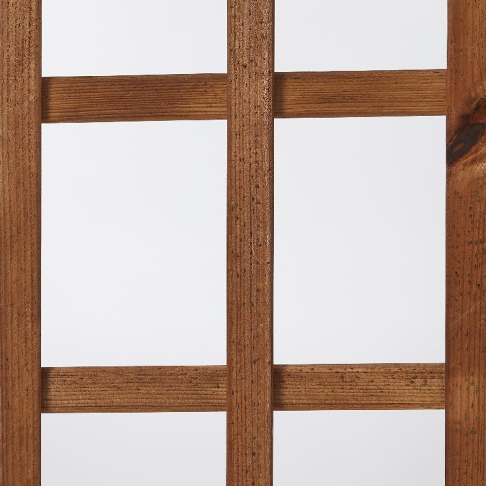 Spalier de gradina, 180 x 30 cm, lemn, maro