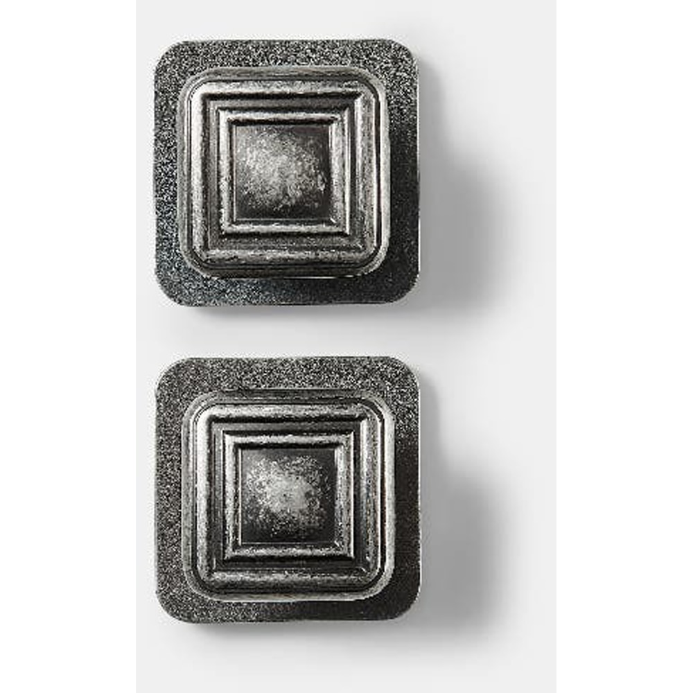 Maner GOODHOME Pindur, aliaj zinc, 4.5 cm, gri