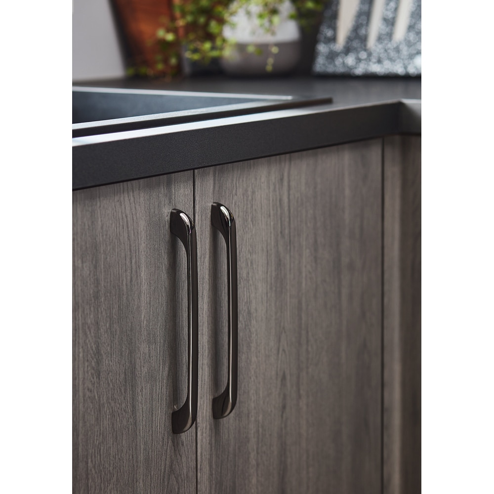 Maner GOODHOME Condio, aluminiu, 22.5 cm, negru