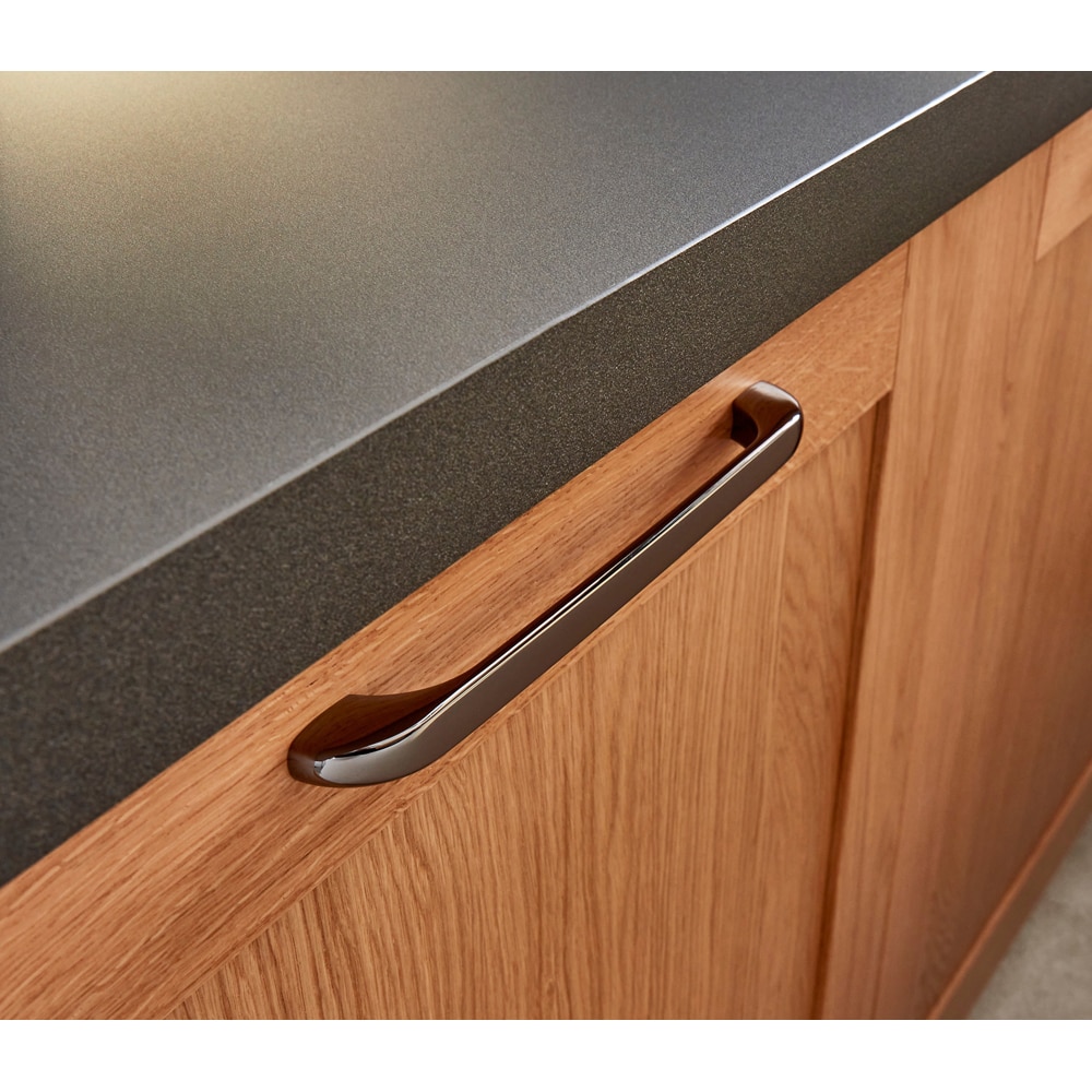 Maner GOODHOME Condio, aluminiu, 22.5 cm, negru