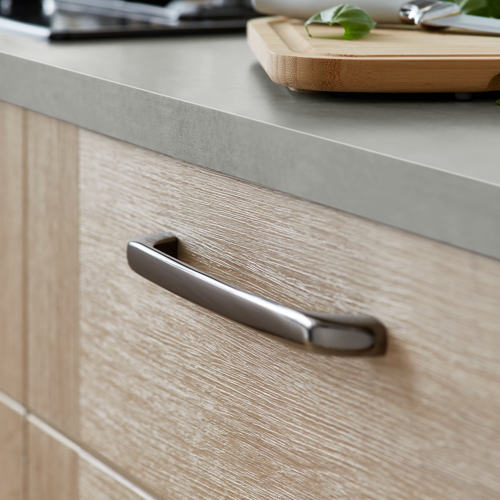 Maner GOODHOME Condio, aluminiu, 22.5 cm, negru