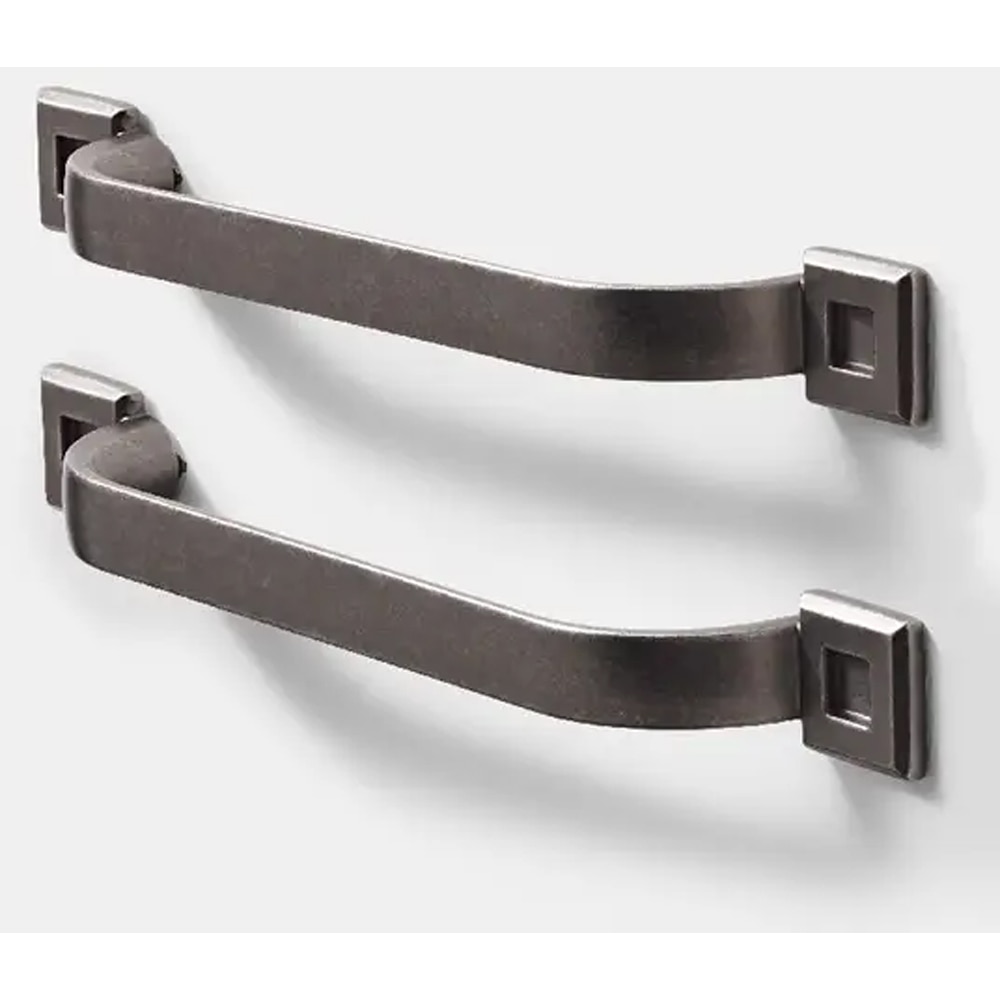 Maner mobila GOODHOME, 22 x 2.5 x 3.1cm, aluminiu, argintiu