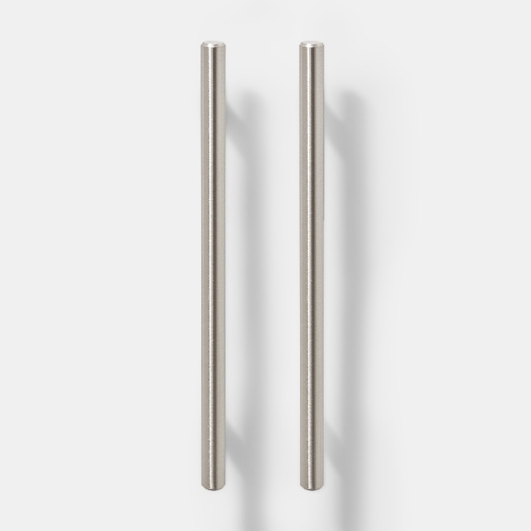 Maner mobila GOODHOME, 22 x 1.2 x 3.2cm, otel, nichel