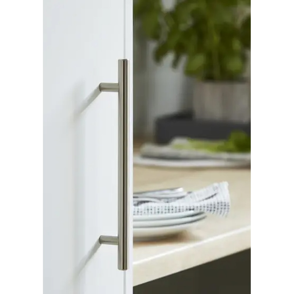 Maner mobila GOODHOME, 22 x 1.2 x 3.2cm, otel, nichel