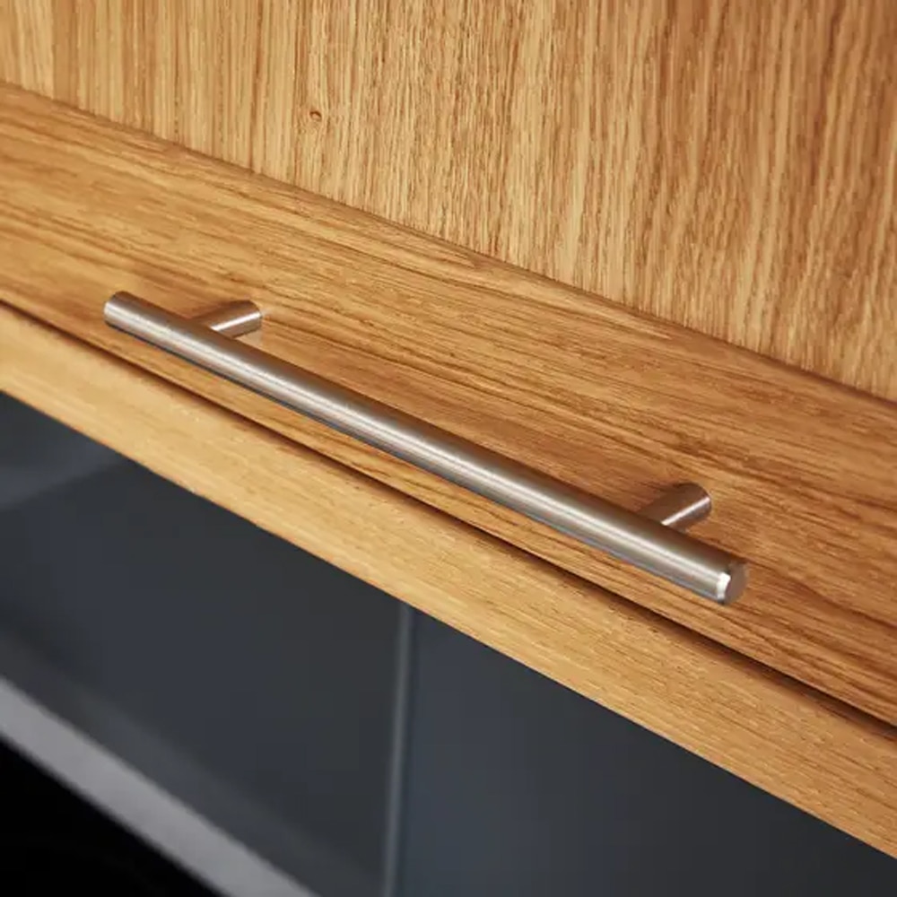 Maner mobila GOODHOME, 22 x 1.2 x 3.2cm, otel, nichel