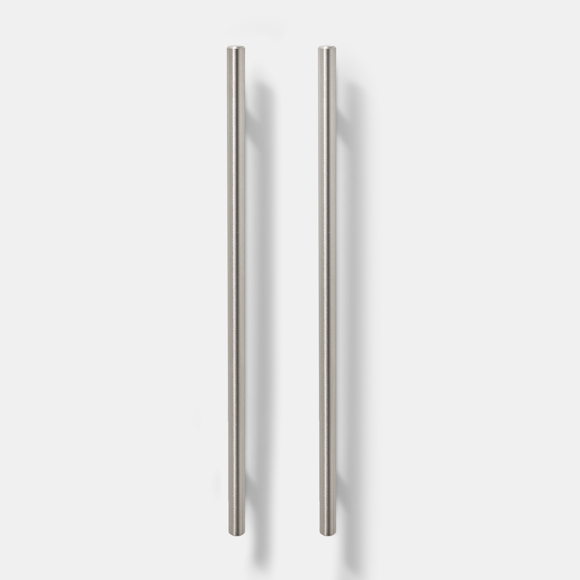 Maner mobila GOODHOME, 33.6 x 1.2 x 3.2cm, otel, nichel