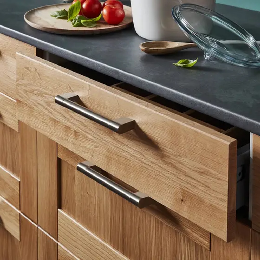 Maner mobila GOODHOME, 18.8 x 1.4 x 3.6cm, otel, nichel