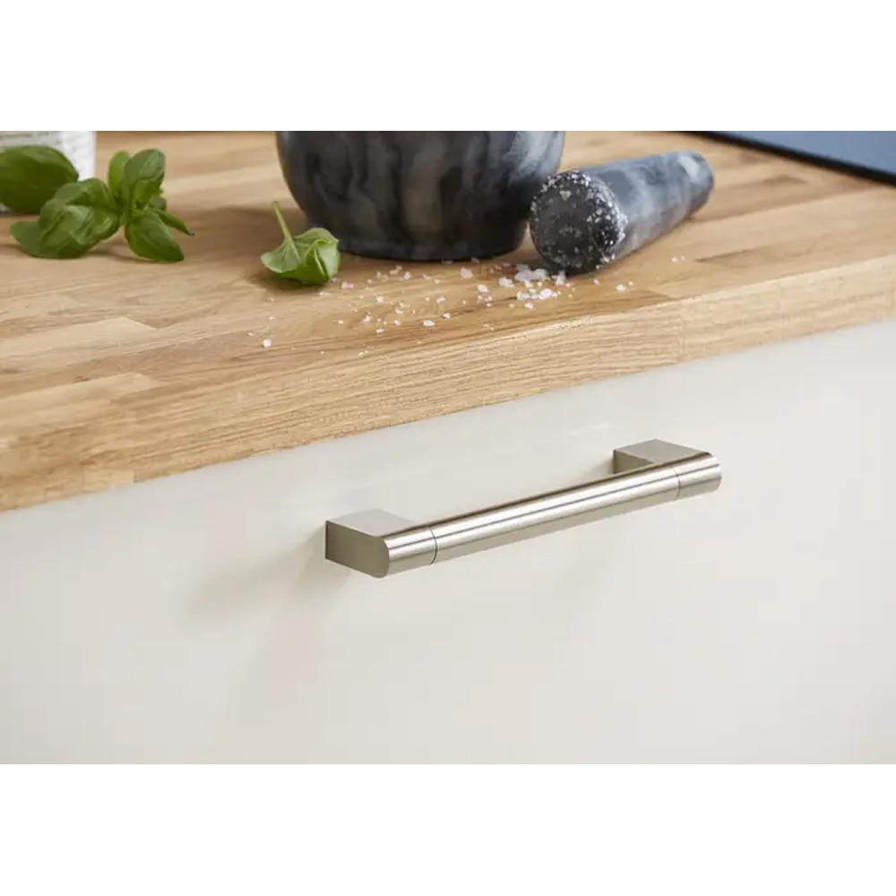 Maner mobila GOODHOME, 18.8 x 1.4 x 3.6cm, otel, nichel