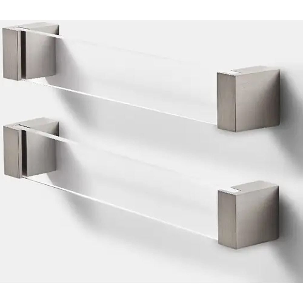 Maner mobila GOODHOME, 20.7 x 3.1 x 3cm, acril/aluminiu, transparent