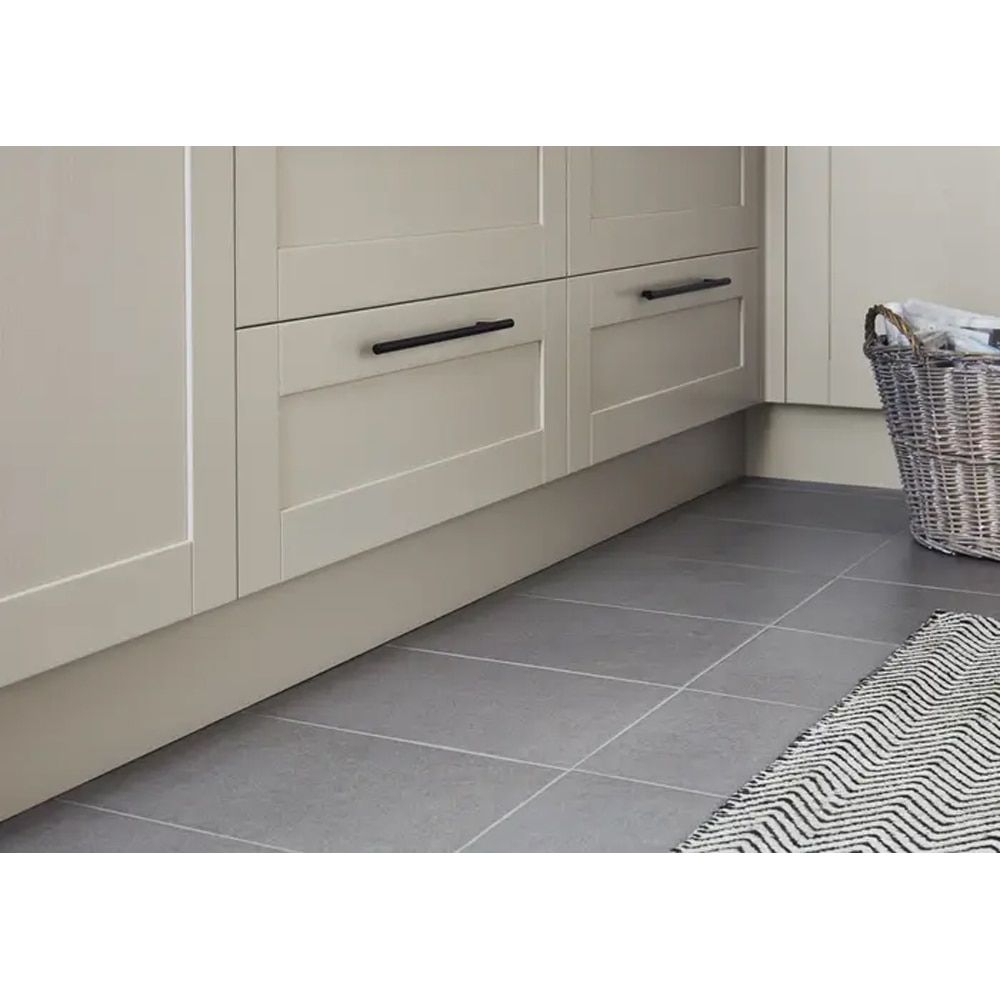 Maner mobila GOODHOME, 51 x 1.2 x 3.2cm, otel, negru