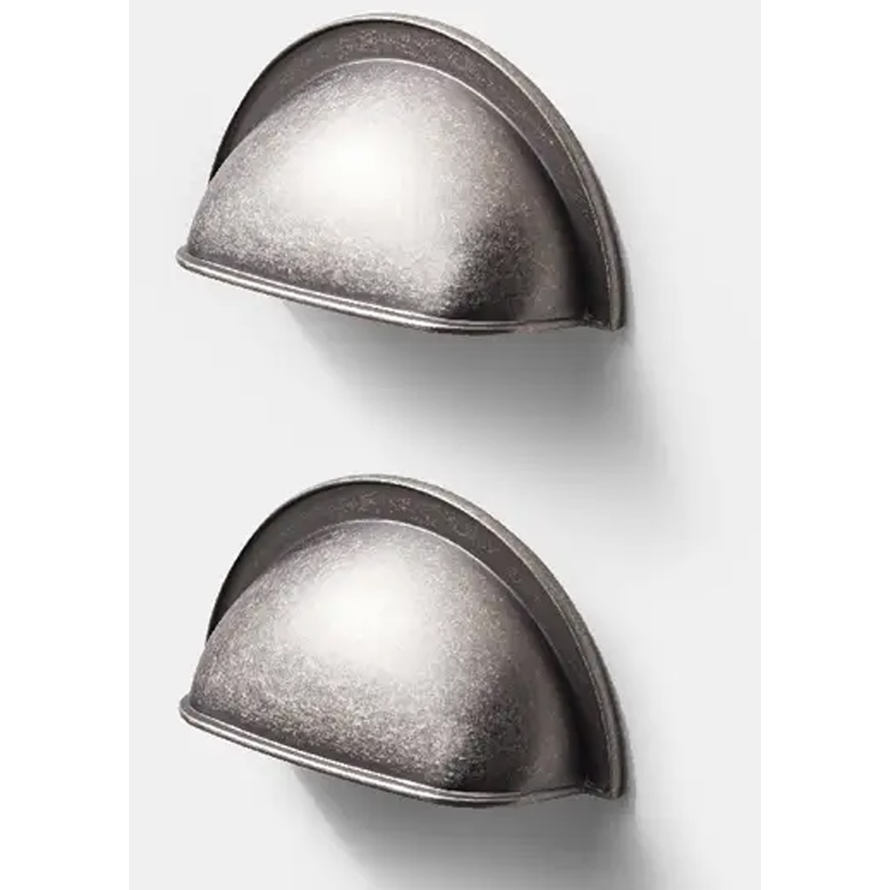 Maner mobila GOODHOME, 9.8 x 4.6cm, aluminiu, crom