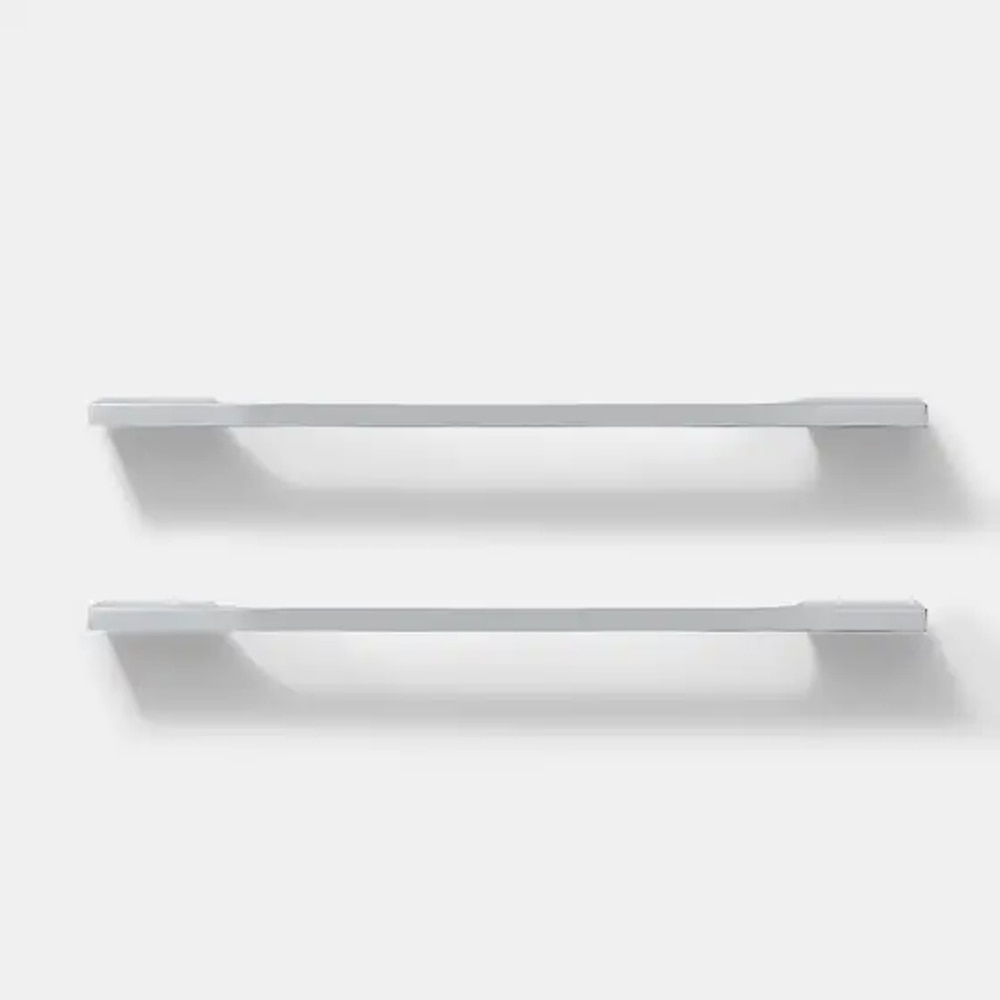 Maner mobila GOODHOME, 32.5 x 3 x 1cm, aluminiu, argintiu
