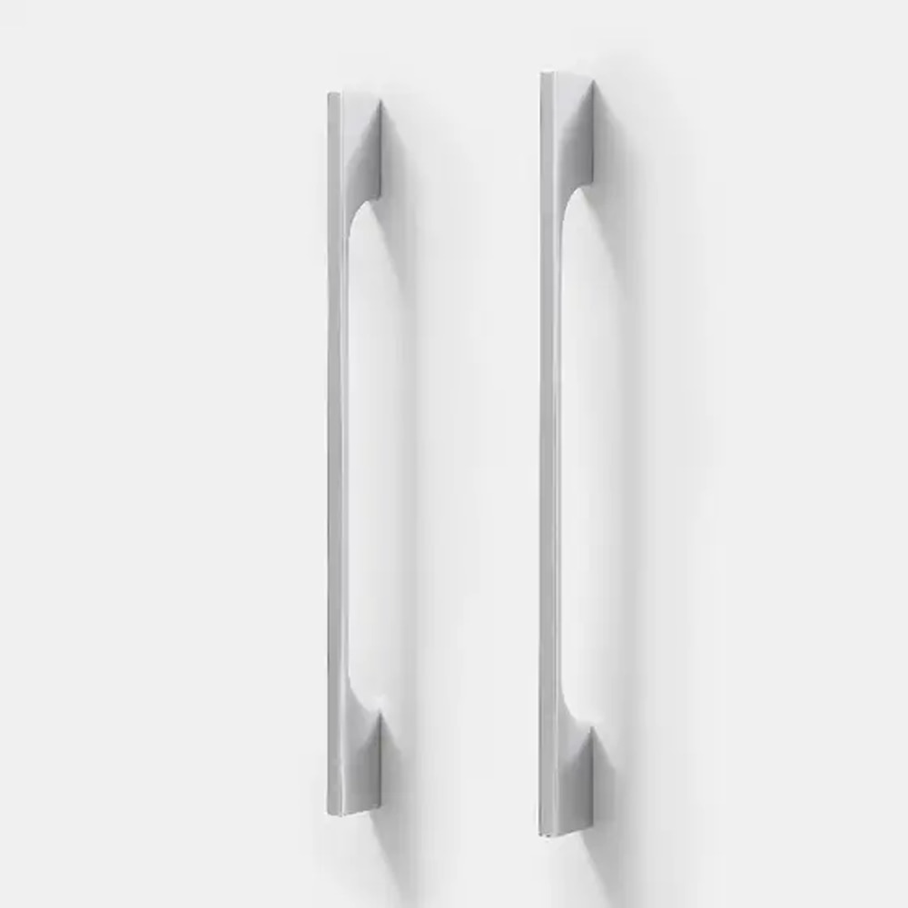 Maner mobila GOODHOME, 32.5 x 3 x 1cm, aluminiu, argintiu