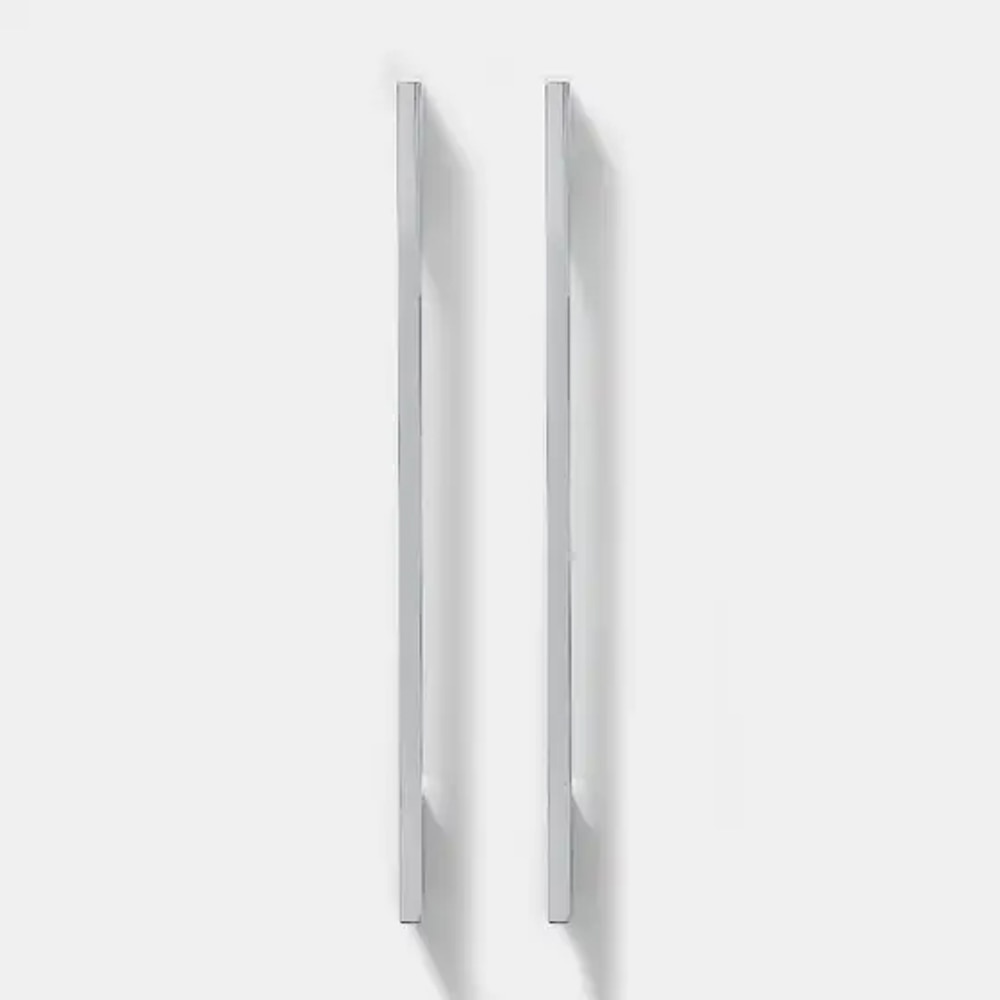 Maner mobila GOODHOME, 32.5 x 3 x 1cm, aluminiu, argintiu