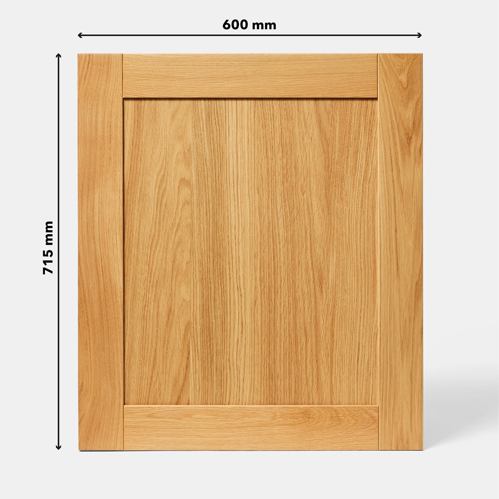 Front usa GOODHOME Verbena, MDF, 59.7 x 68.7 x 2 cm, natur