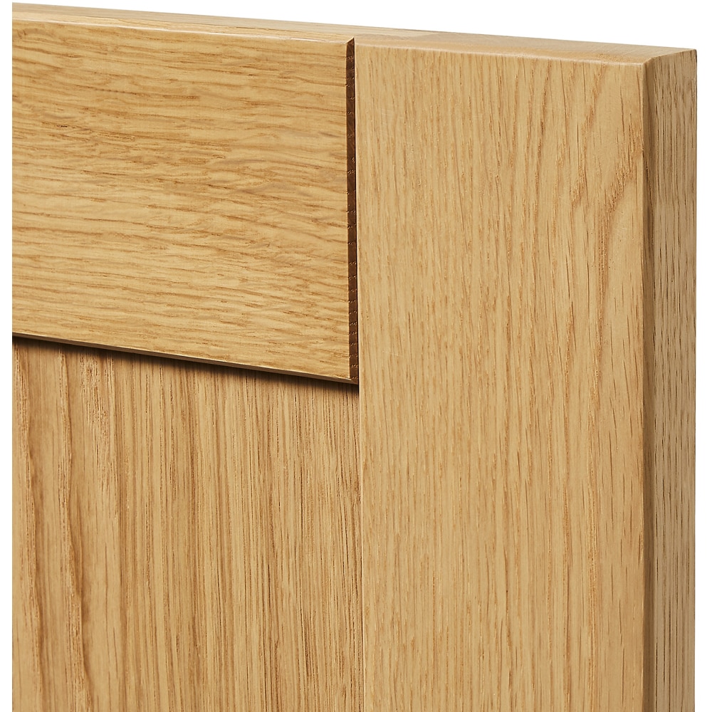 Front usa GOODHOME Verbena, lemn masiv, 39.7 x 71.5 x 2 cm, natur