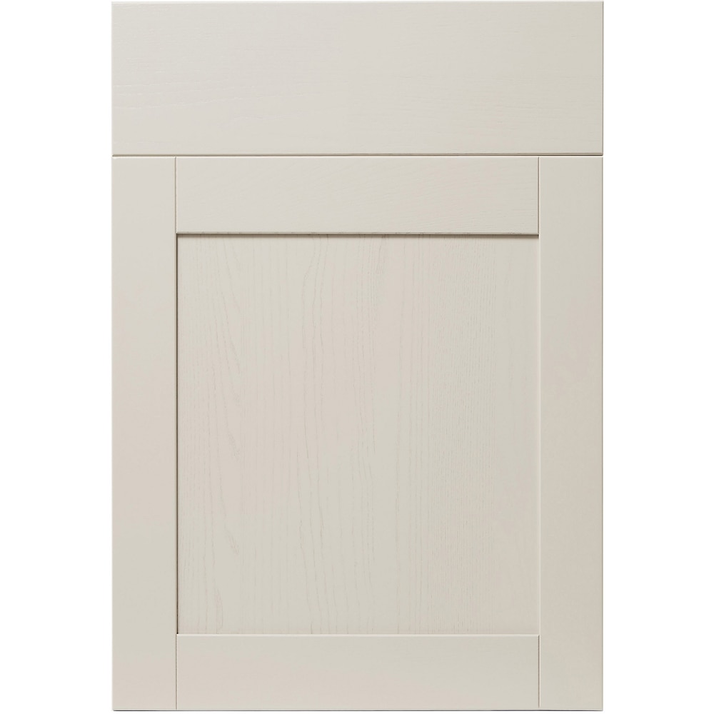 Front usa si sertar GOODHOME Verbena, Lemn masiv, 49.7 x 71.5 x 2 cm, Bej