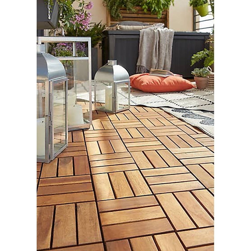 Dala terasa GOODHOME, lemn, 30x30