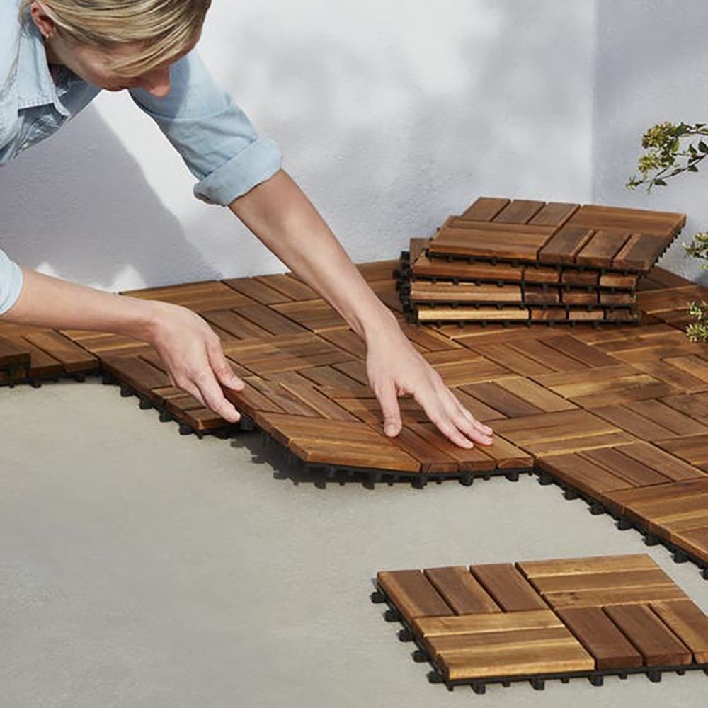 Dala terasa GOODHOME, lemn, 30x30