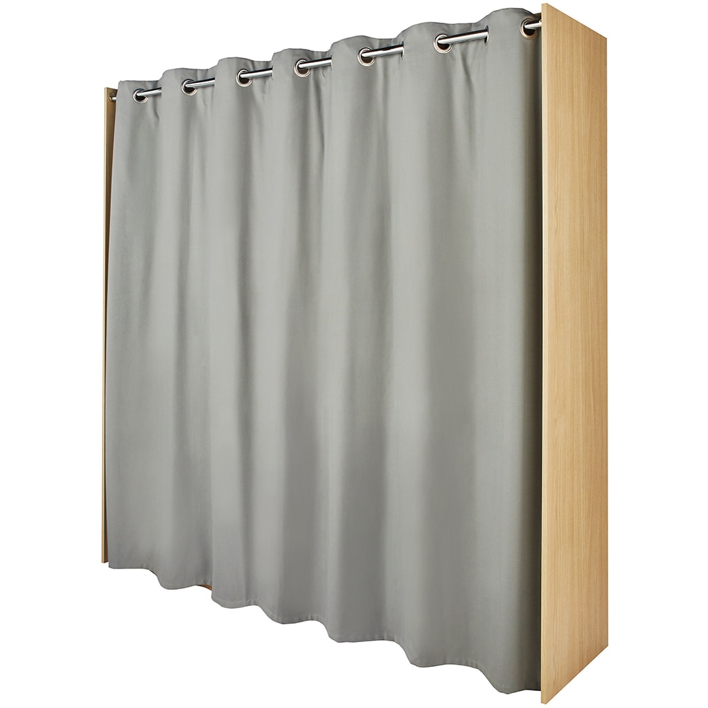 Dressing Eklips 2/2, PAL, 200 x 48 x 200 cm, stejar