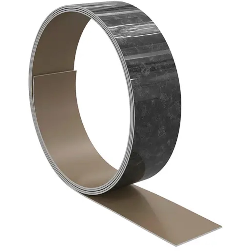 Cant pentru blat GOODHOME, 300 x 4 x 0.5cm, ABS, negru lucios