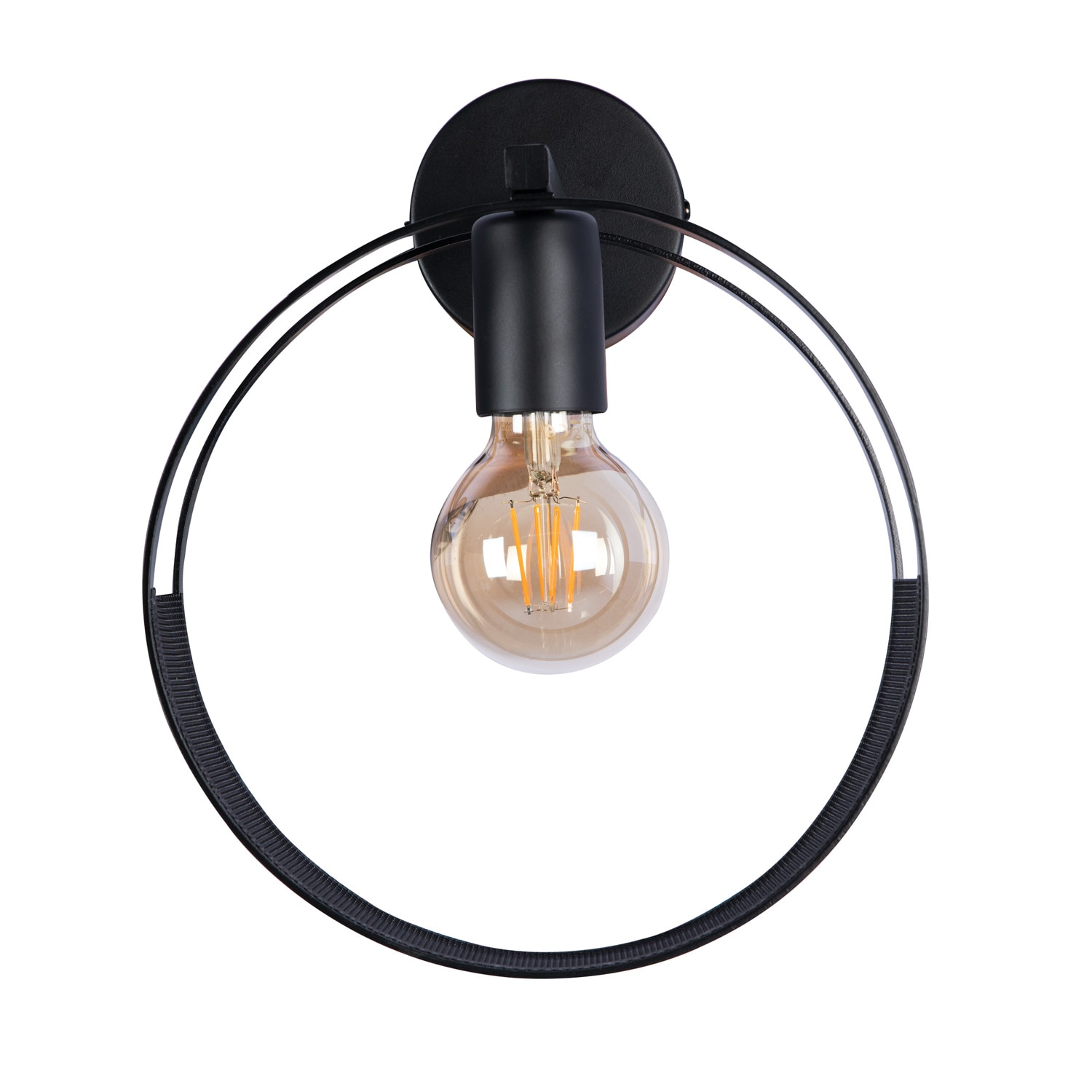 Aplica, negru, 1 x 60 W • Luminex Siner