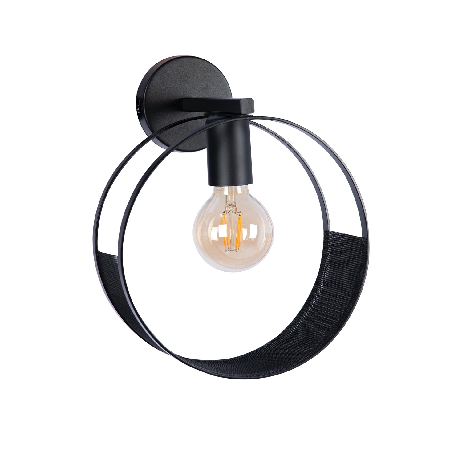 Aplica, negru, 1 x 60 W • Luminex Siner