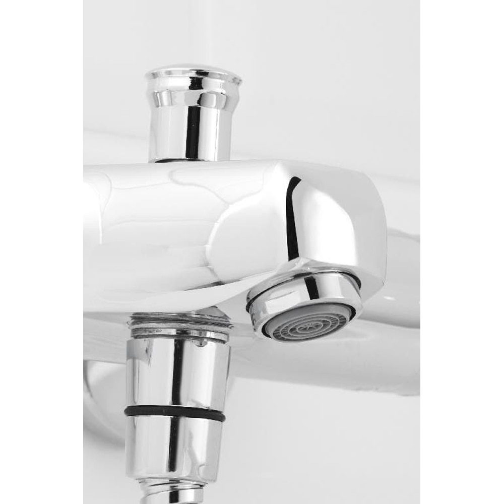 Baterie cada-dus GOODHOME Torba, alama, argintiu