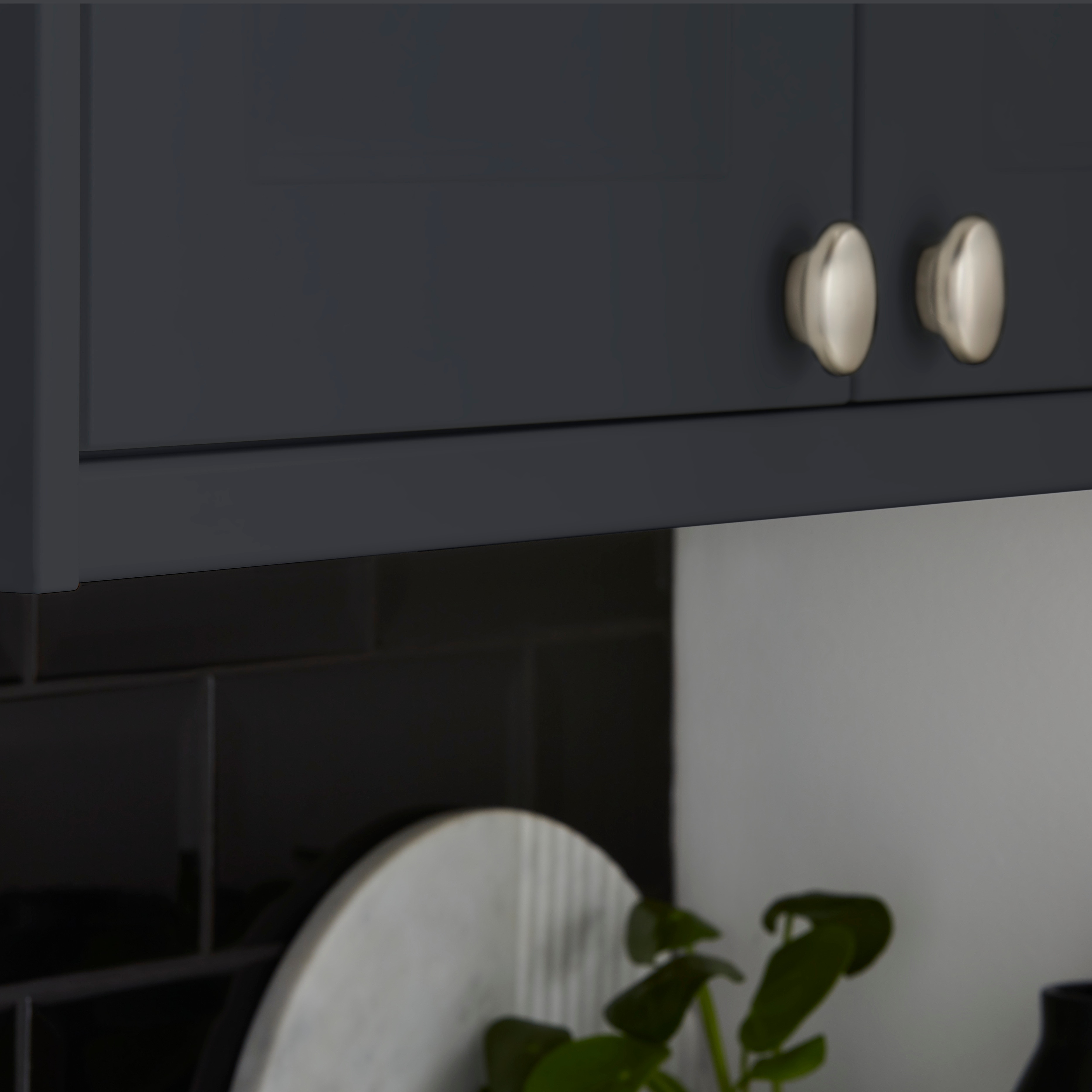 Cornisa GOODHOME Artemisia, 2400 x 306 x 75 mm, gri