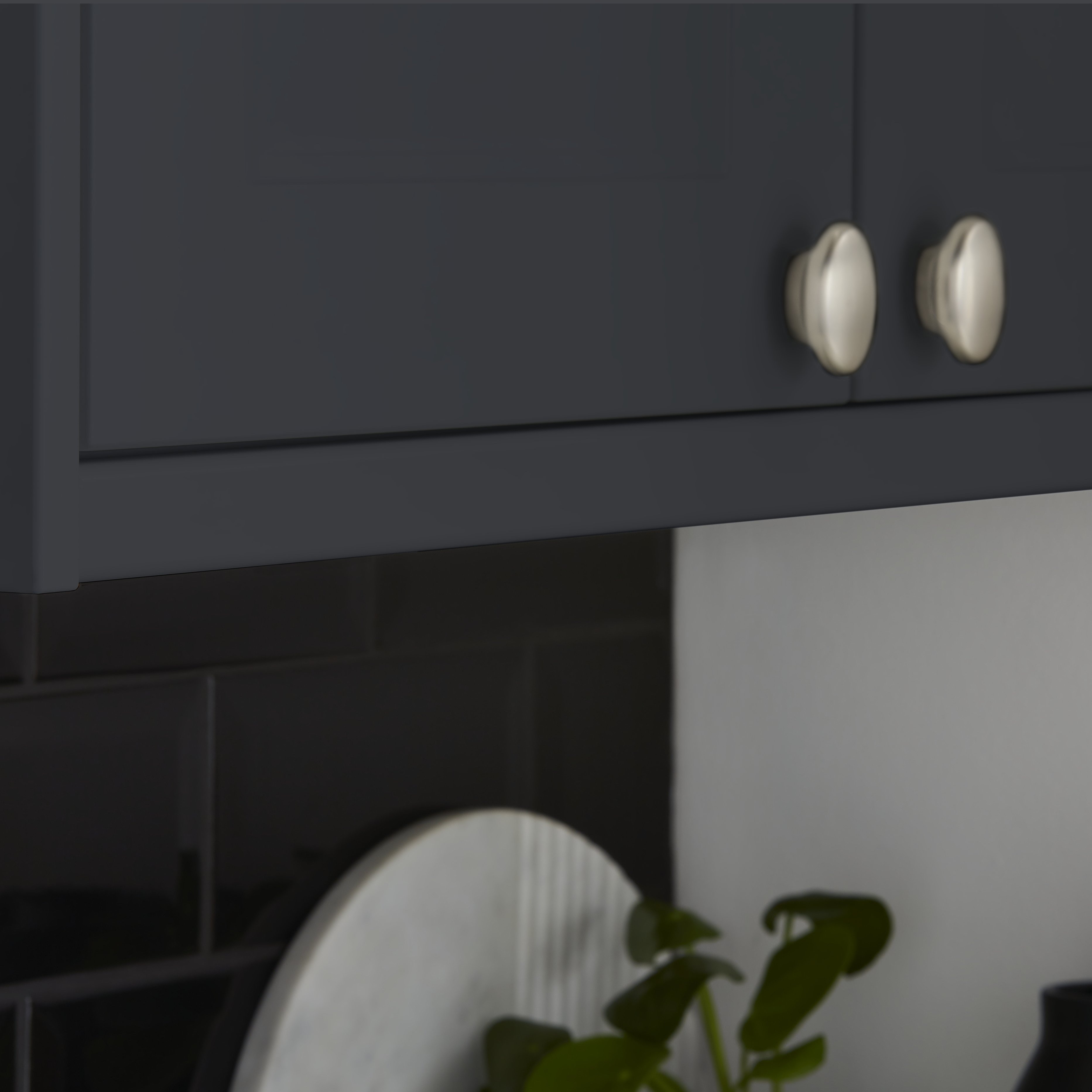 Cornisa GOODHOME Artemisia, 2400 x 306 x 75 mm, gri