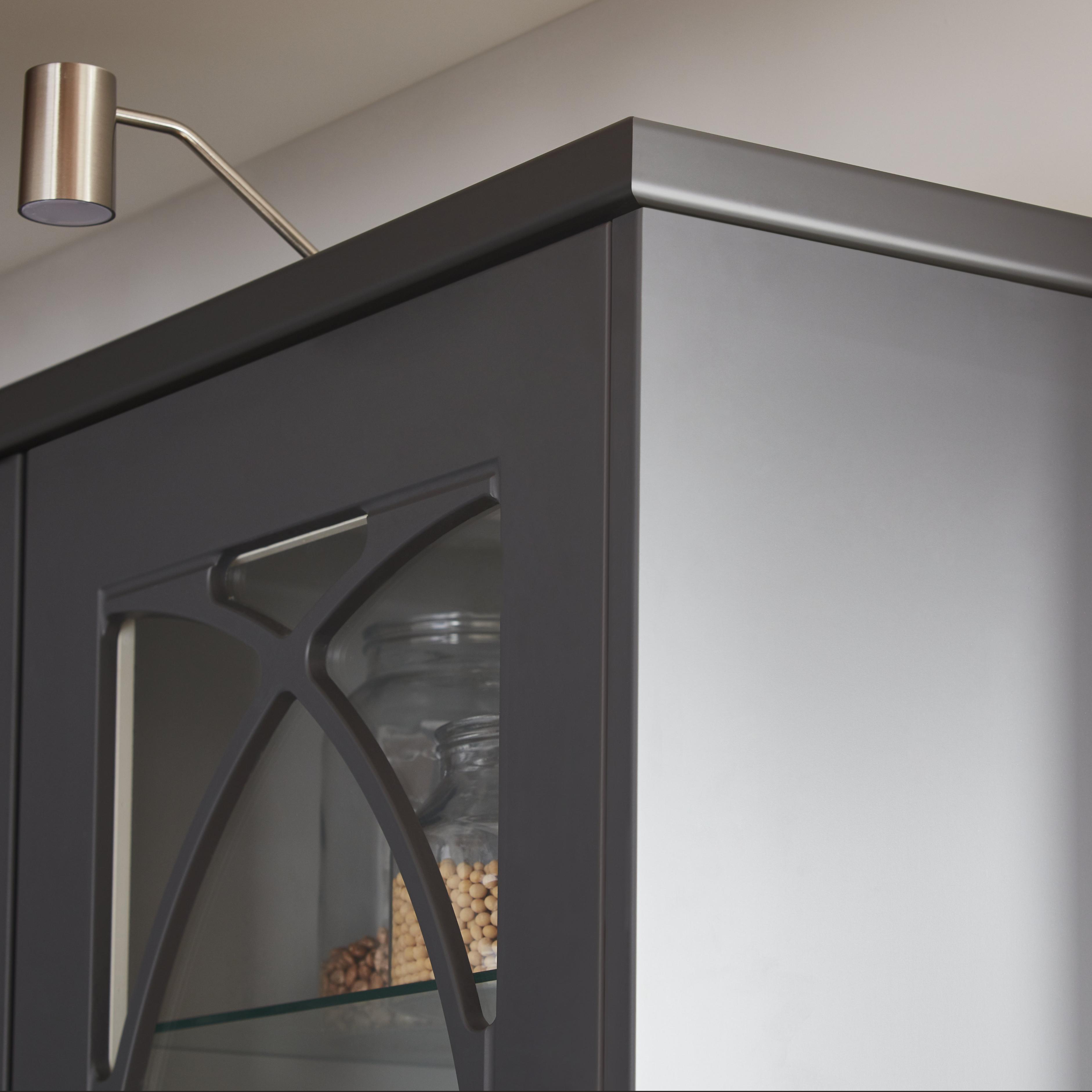 Cornisa GOODHOME Artemisia, 2400 x 35 mm, gri