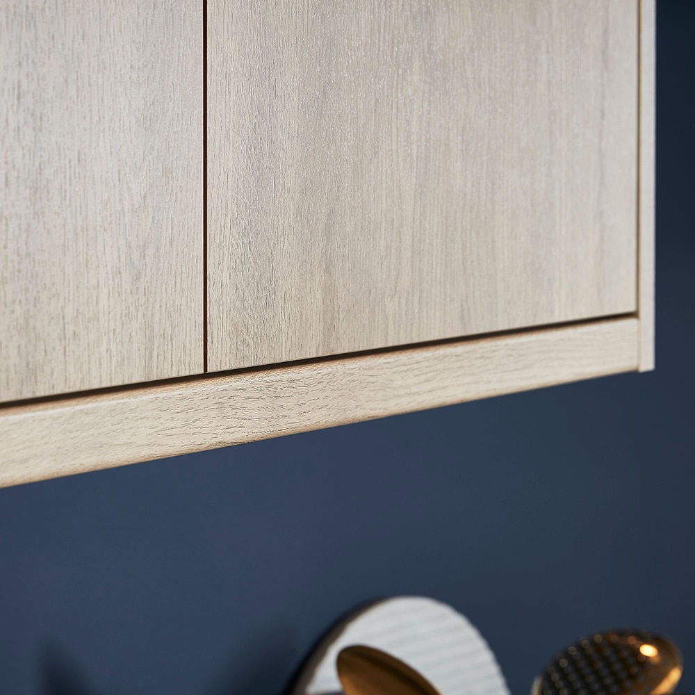 Cornisa GOODHOME Chia, 240 x 3.5 cm, stejar