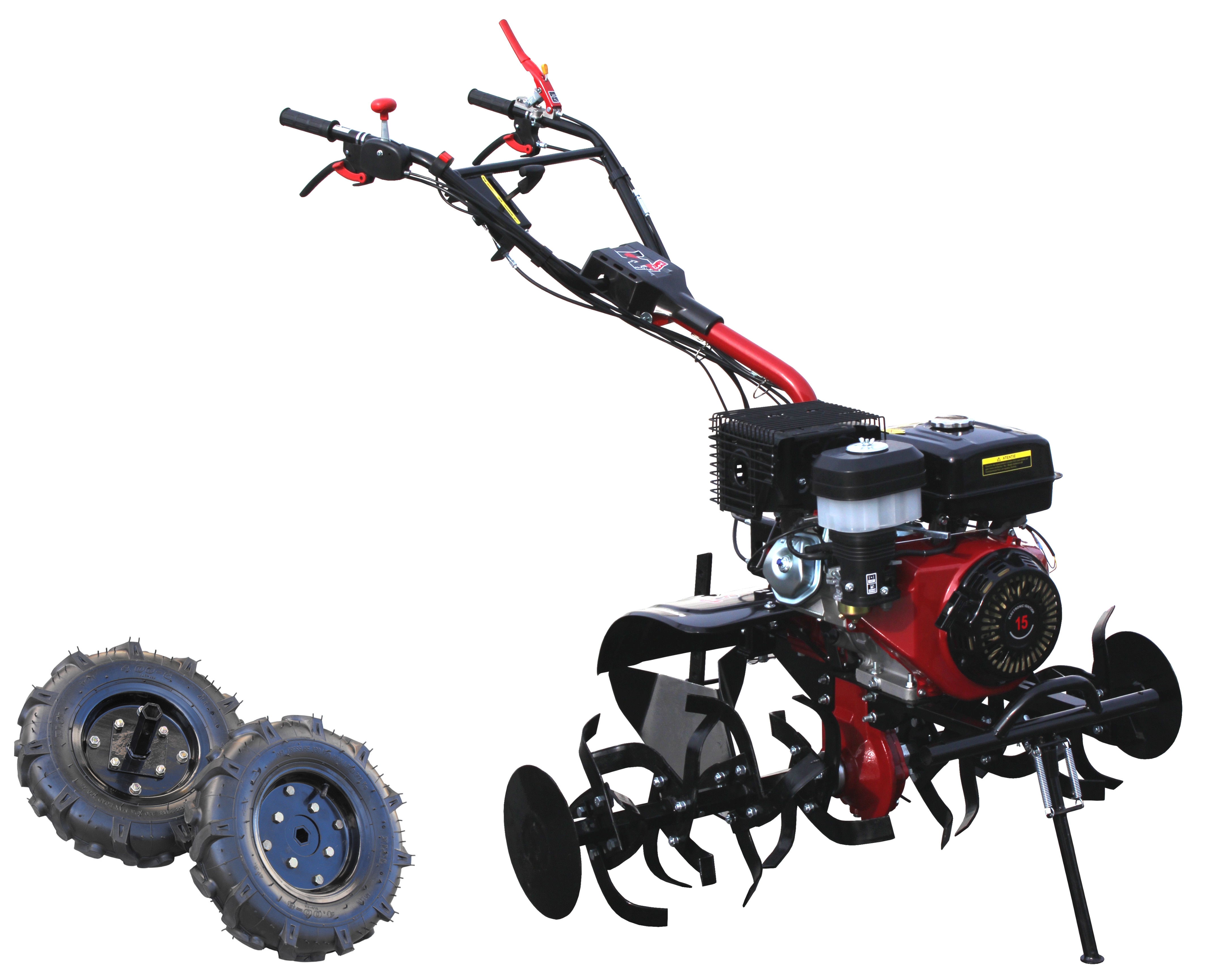 Motosapa pe benzina, Media Line ML1512F, 418 CC, 15 CP, latime lucru 120 cm, 4 timpi, + accesorii