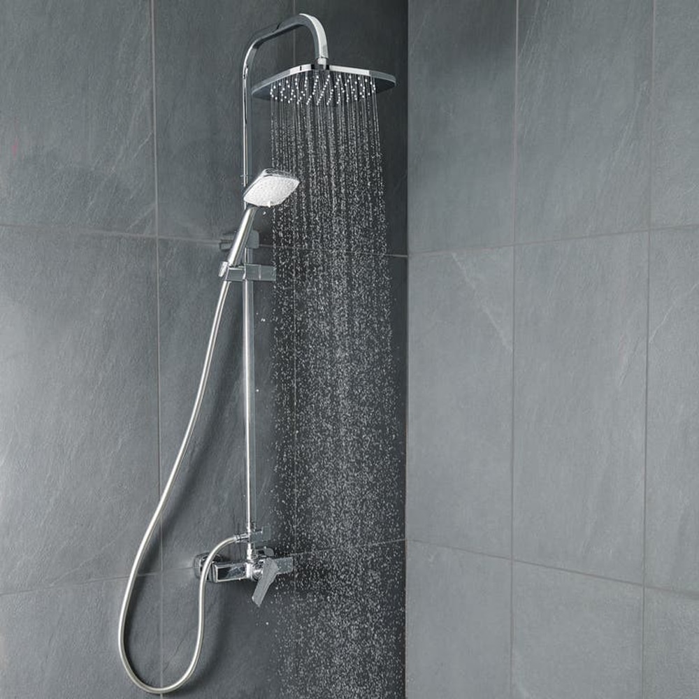 Sistem dus GOODHOME Teesta, 3 functii, argintiu