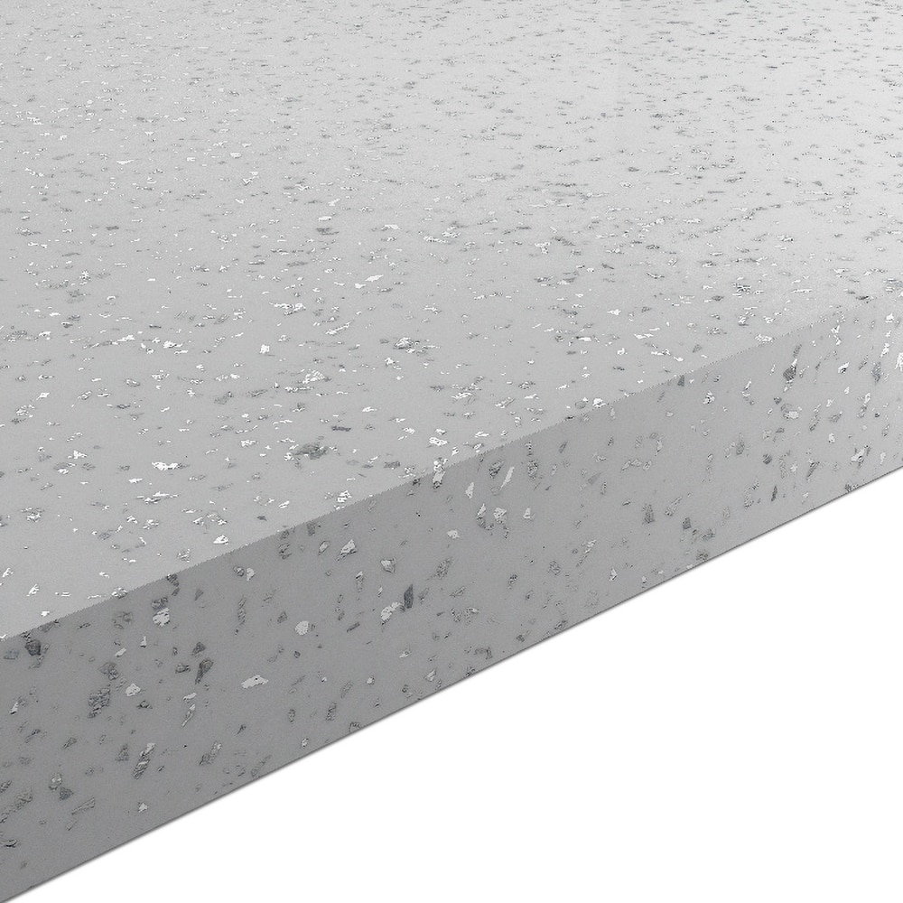 Blat bucatarie GOODHOME Berberis, PAL, 300 x 62 x 3.8 cm, alb stejar