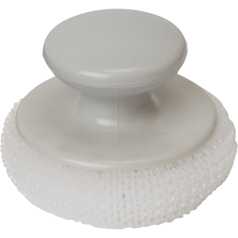 Burete de vase neabraziv, polipropilena, 0.95 x 0.95 cm, alb