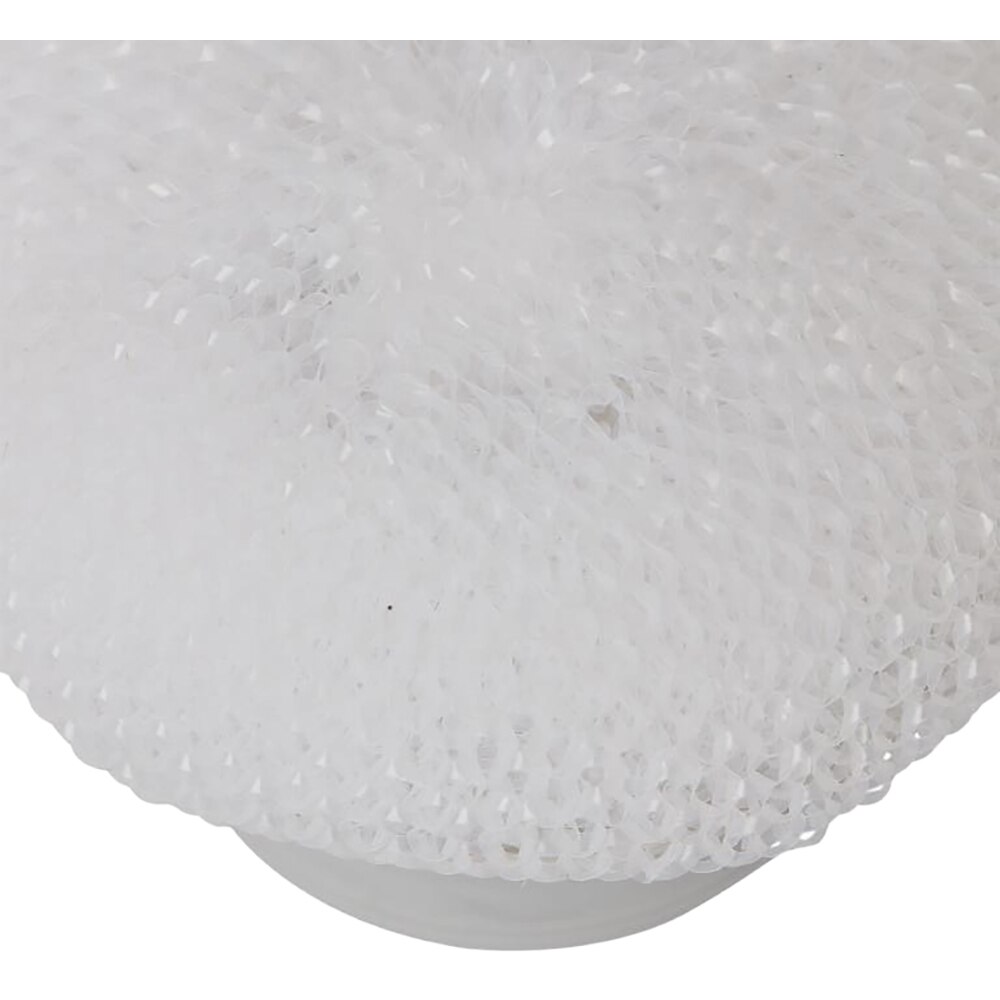 Burete de vase neabraziv, polipropilena, 0.95 x 0.95 cm, alb